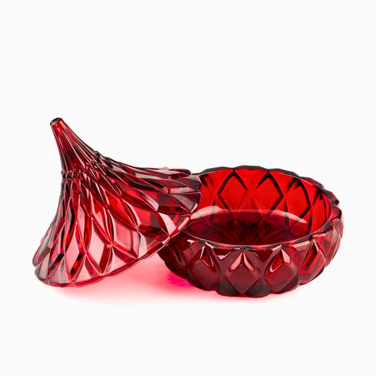 Hershey's Kisses Red  Box /  tarro de dulces Hershey's Kisses.