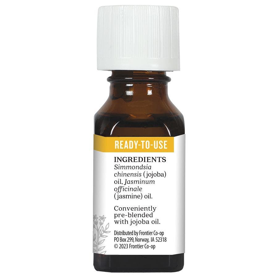 Aura Cacia Jasmine Absolute (en aceite de jojoba) 0.5 fl. onz.
