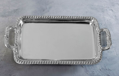 GIFTABLES PEARL DAVID RECTANGULAR TRAY