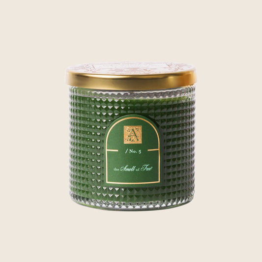 The Smell of Tree - Textured Glass Candle