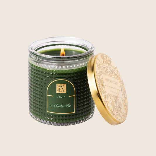 The Smell of Tree - Textured Glass Candle