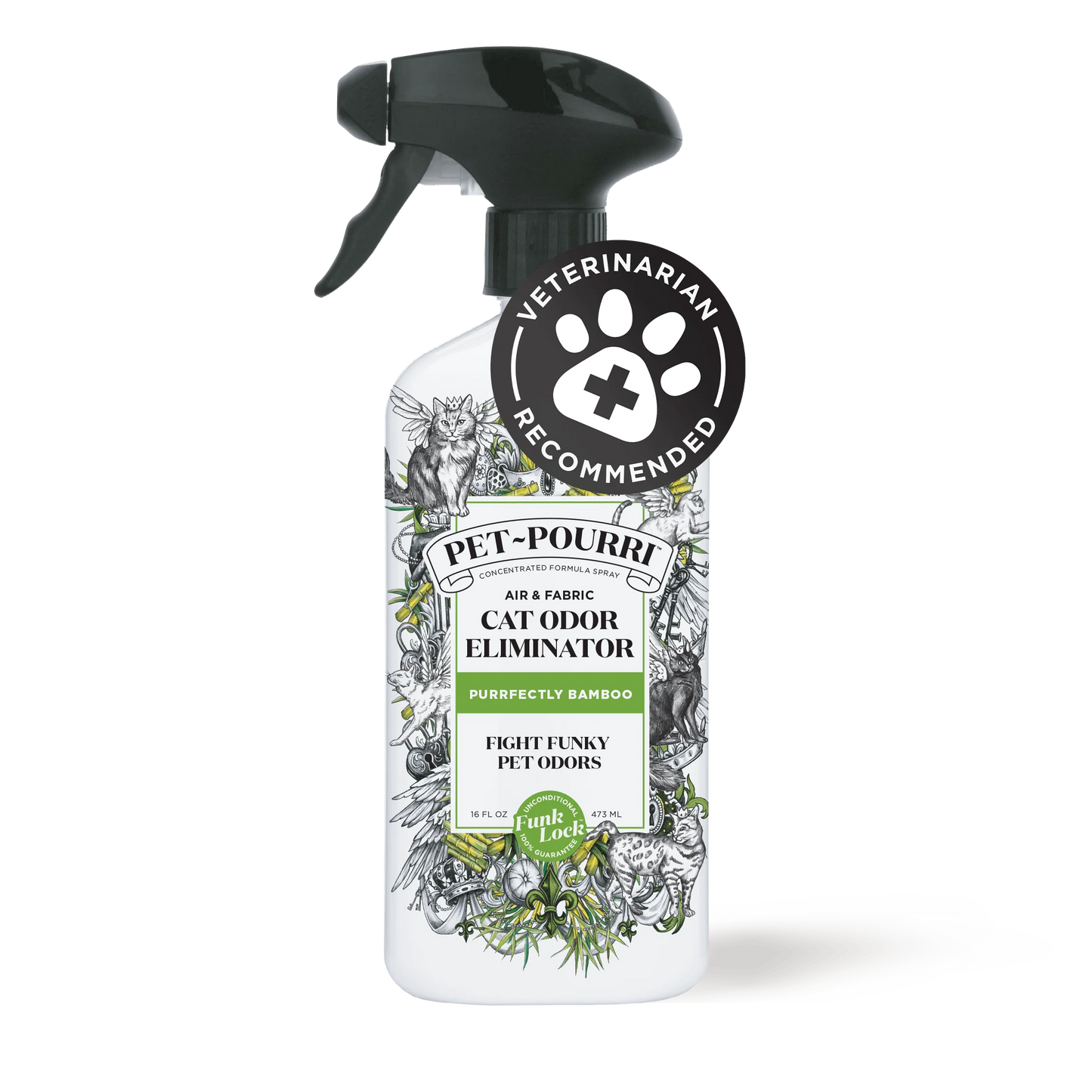 Purrfectly Bamboo bamboo + jasmine + pear 16 oz.