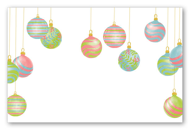 Placemat - Ornaments Pastel Placemats - Manteles Individuales