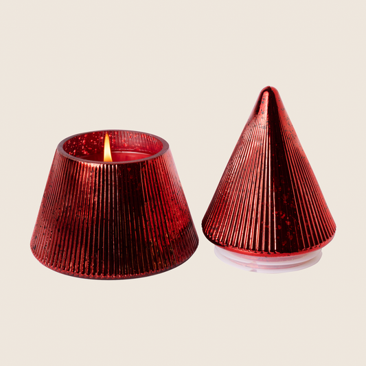 The Smell of Christmas® - Plaid Tree Glass Candle