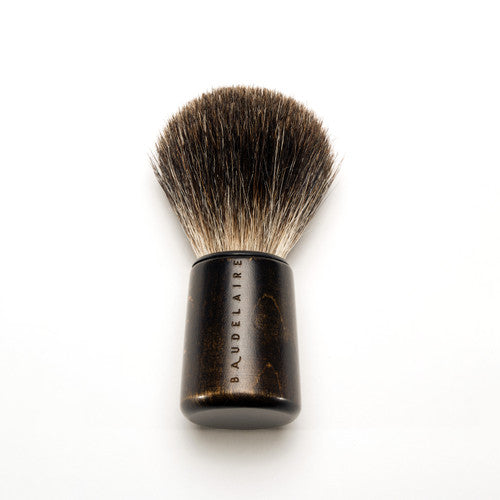BEECHWOOD SHAVING BRUSH 4"