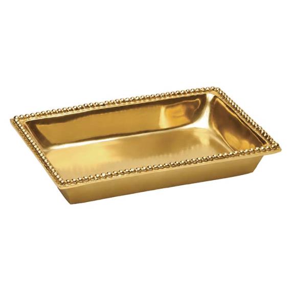 Dinner Napkin Box Gold - Servilletero