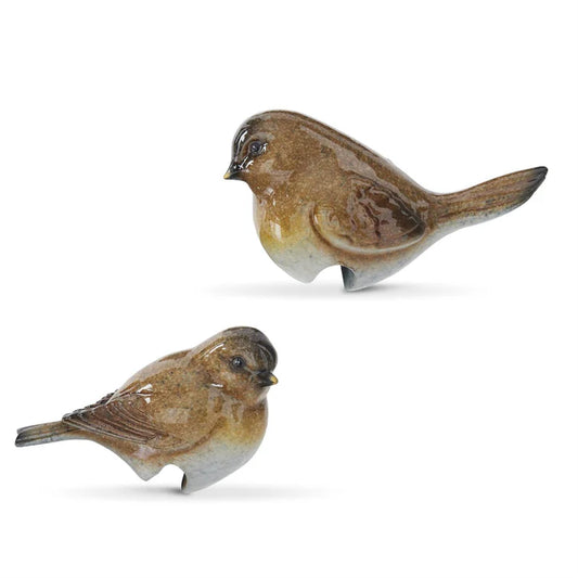 pájaros marrón - 2 estilos surtidos, 8,9 cm