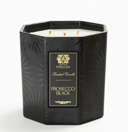 Prosecco Black Candle 3 Mechas - Antica Farmacista