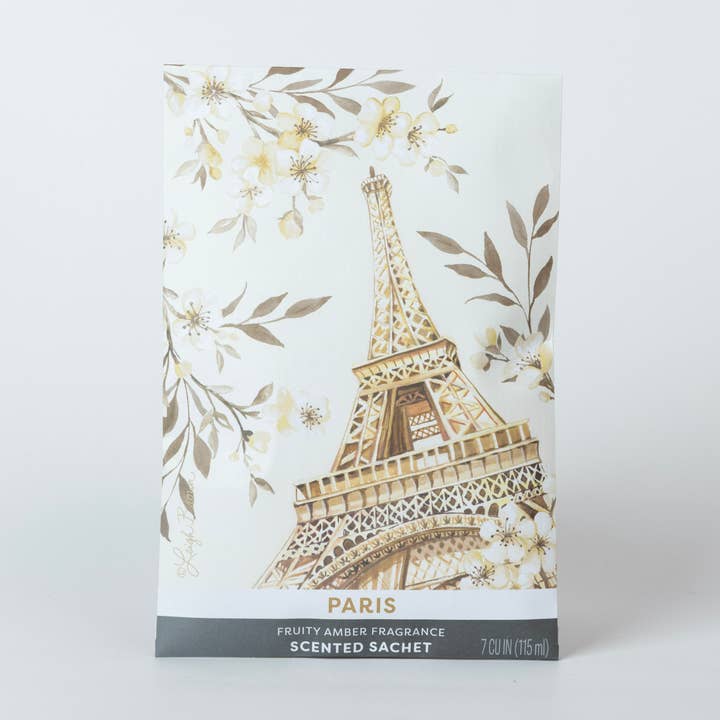 Paris The World Is At Your Fingers Sachets