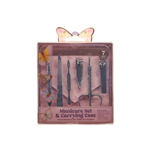 7PC MANICURE SET - BUTTERFLY
