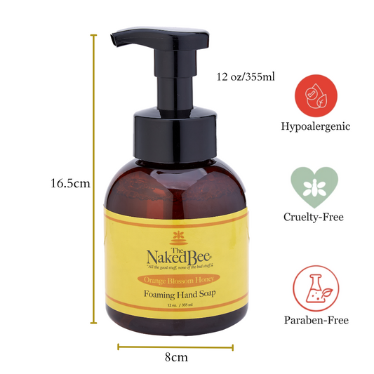 12 oz. Orange Blossom Honey Foaming Soap