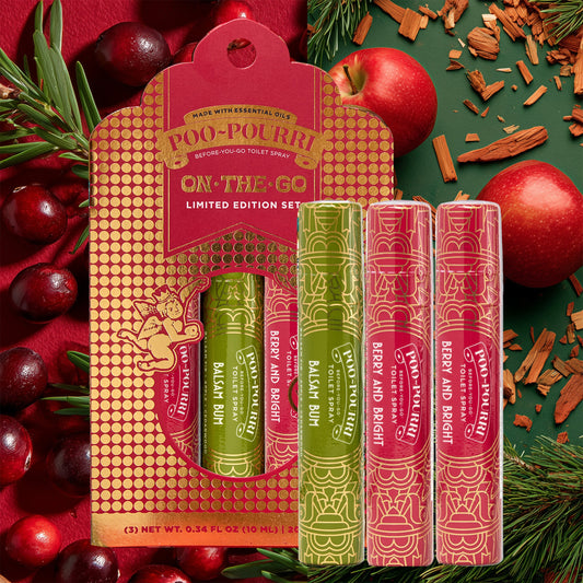 Poo~Pourri On-The-Go Berry And Bright + Balsam Bum 10 ml 2 Scent