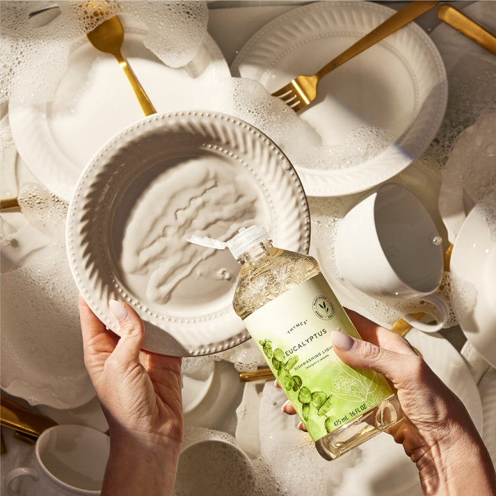 Kit Exclusivo Eucalyptus Dishwashing Liquid + Wood Dish Brush (Gratis)