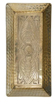 Bandeja Dorara de aluminio martillado - Creative Co-Op