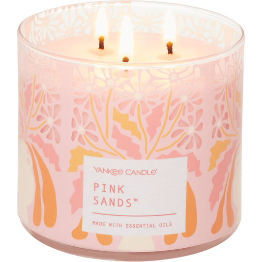 Vela 3 Mechas Pink Sands