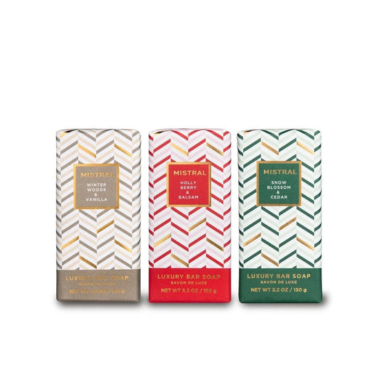 Petite Three Soap Gift Set Christmas - Set de Regalo 3 Jabones