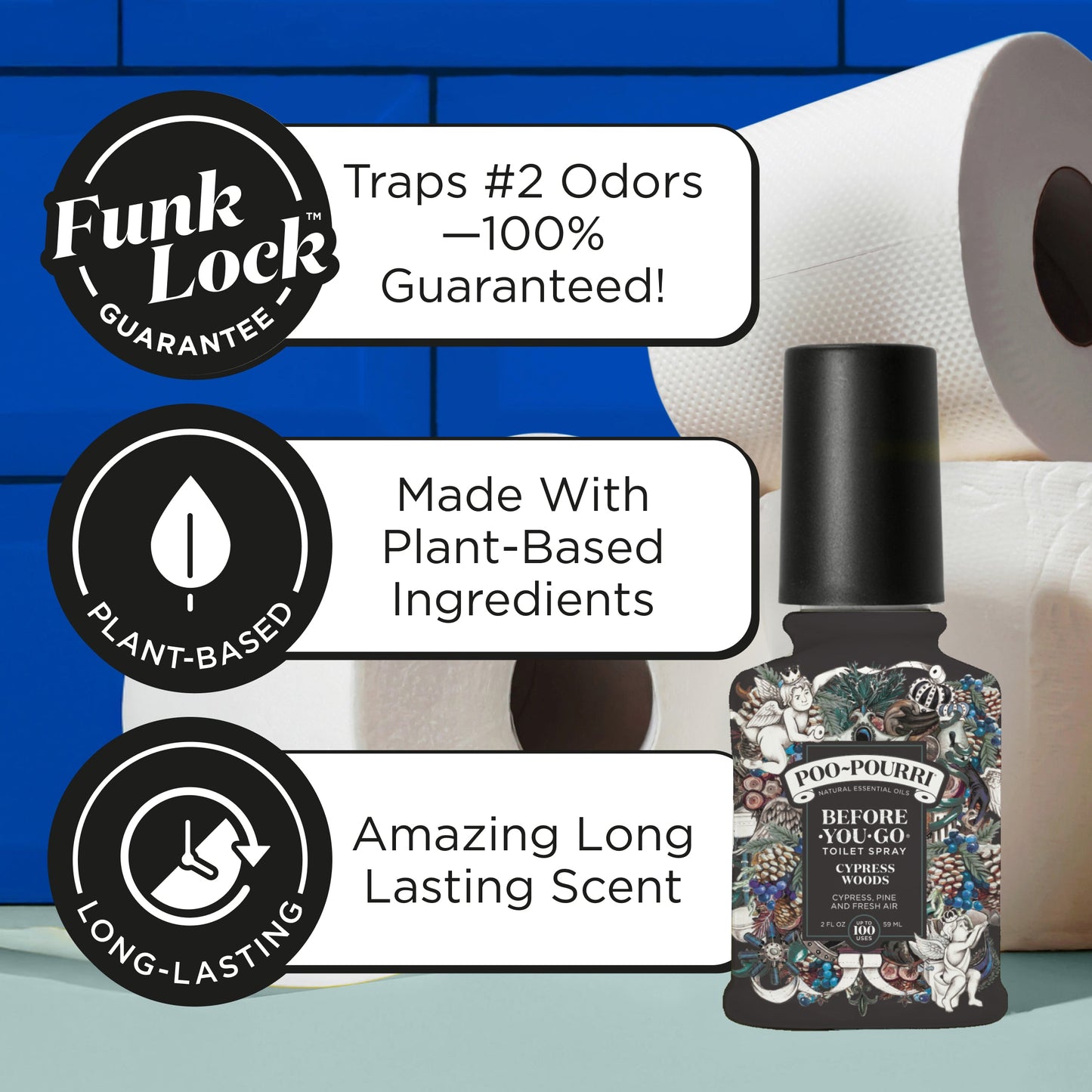 Poo~Pourri Cypress Woods Poo~Pourri Toilet Spray 2 oz.
