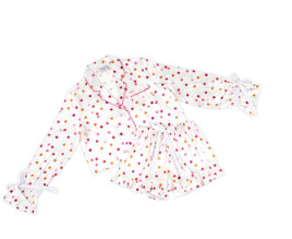 BELLA APPAREL VEL BOW TWO PC CONFETTI-SM