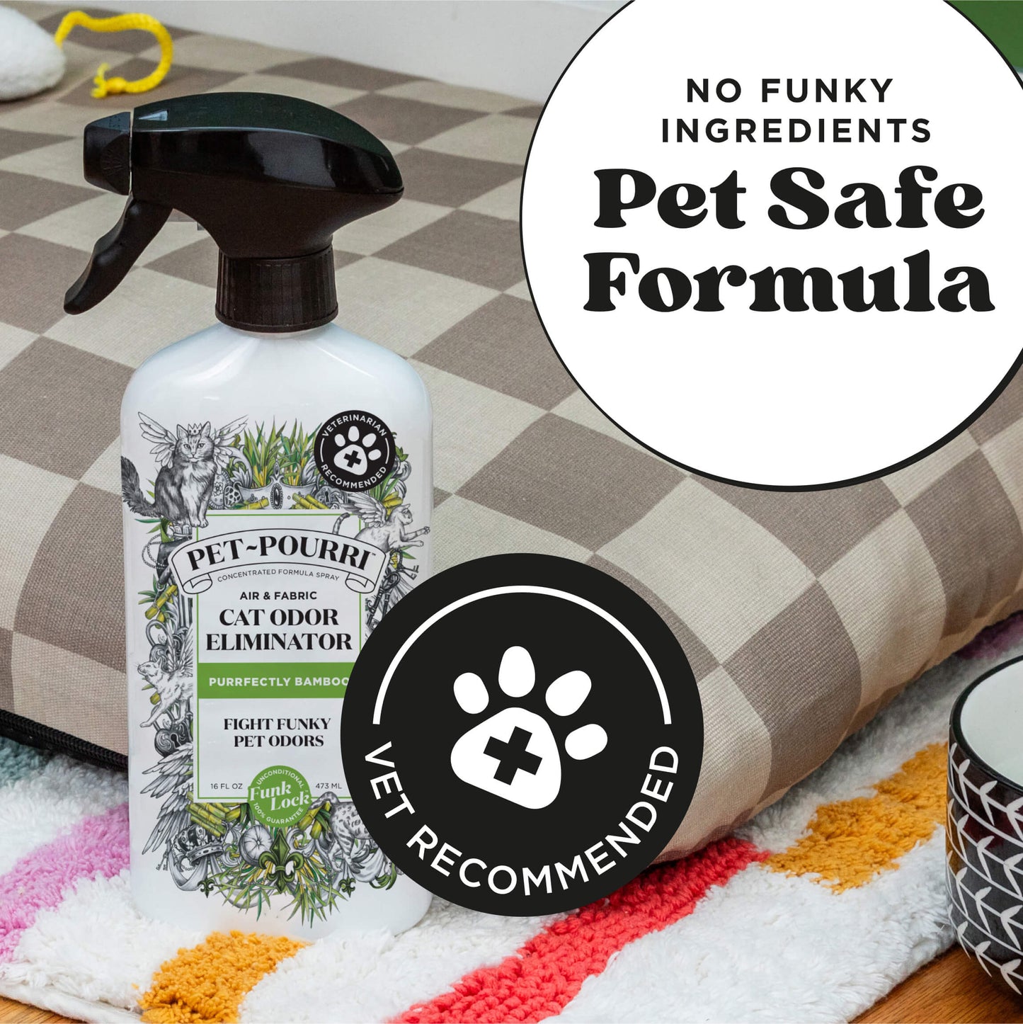 Purrfectly Bamboo bamboo + jasmine + pear 16 oz.