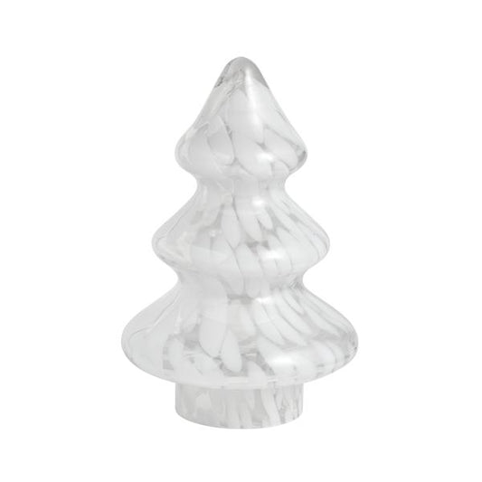 White Tortoise Glass Tree