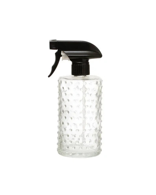Embossed Glass Spray Bottle, 2 Styles