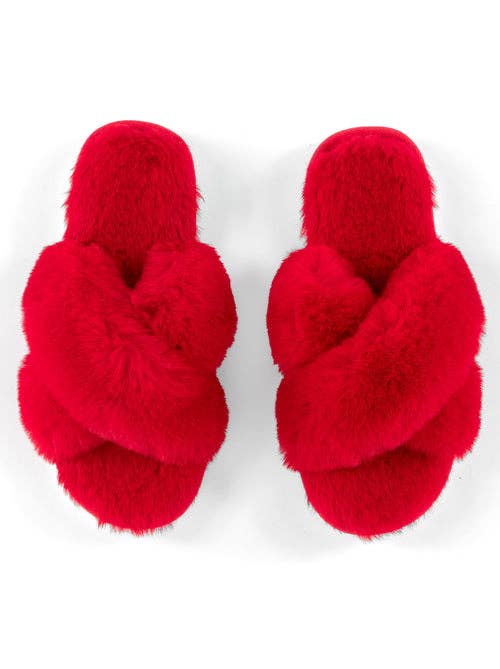 CHRISTINA SLIPPER RED