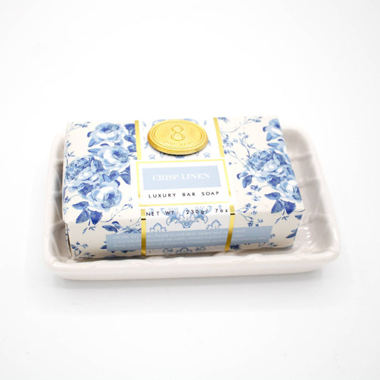 WRAPPED BAR SOAP-CRISP LINEN