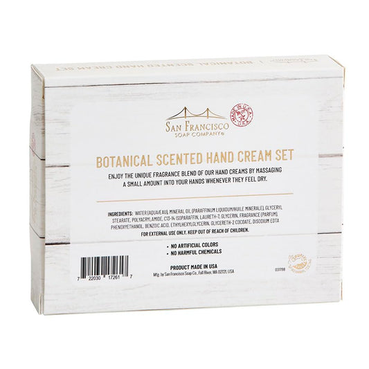 Botanical Hand Cream Set of 3 - Set de Cremas de Manos