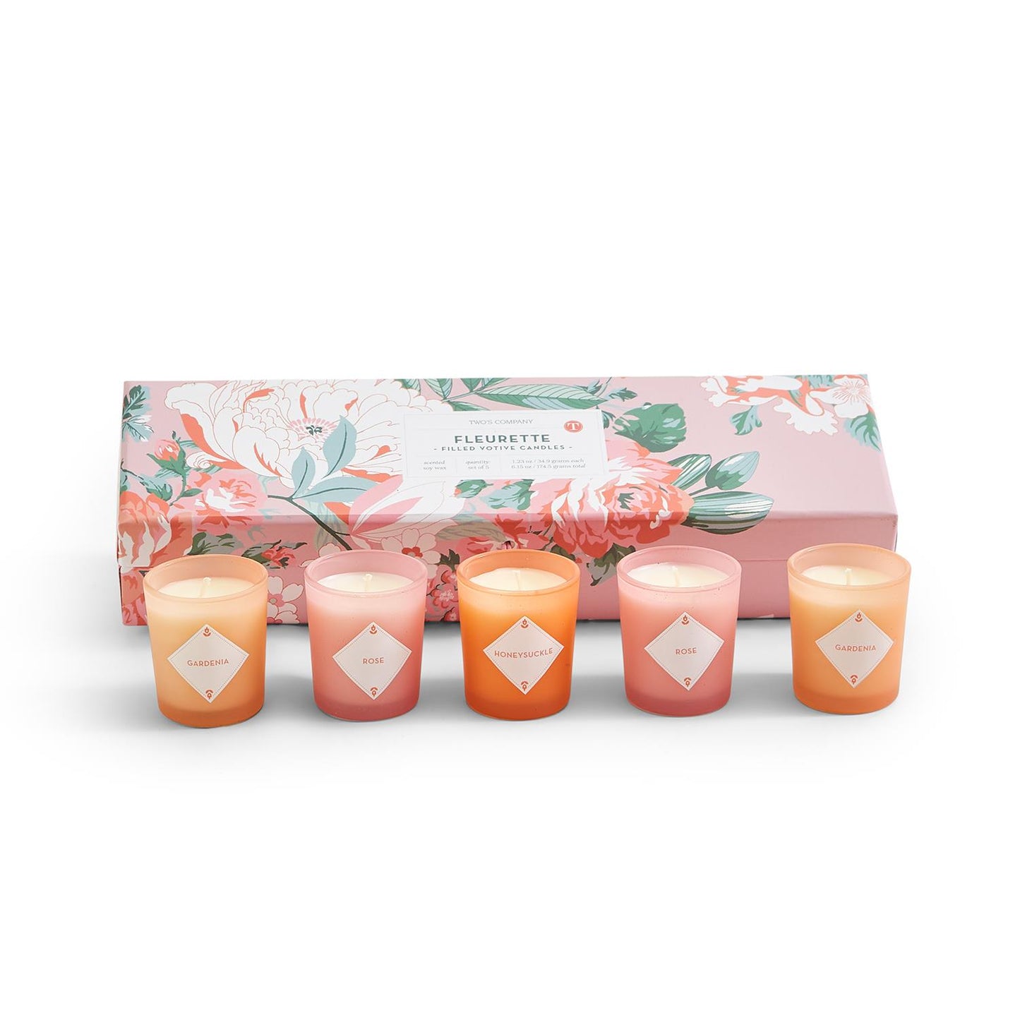 FLEURETTE S/5 SCENTED CANDLES I