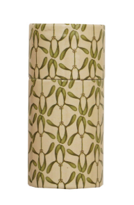 Safety Matches in Tube Matchbox with Seasonal Botanical Pattern - Fósforos/Cerillas