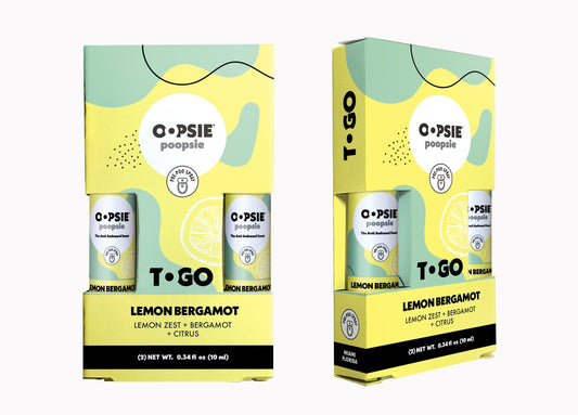 Oopsie poopsie - Spray de baño anti mal olores - limón 2oz