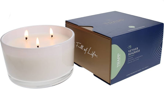 Vetiver Seagrass 16 oz 3wick Ca