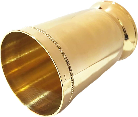 Small Gold Mint Julep Cup - Copa Pequeña