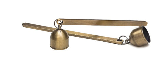 Wickman Bell Snuffer with Antique Brass Finish