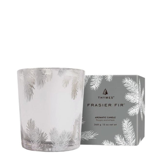 Frasier Fir Statement Silver 13 oz Poured Candle