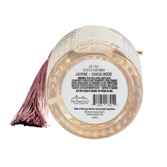 Botanical Tassel 20.5oz JASMINE & SANDALWOOD Liquid Soap