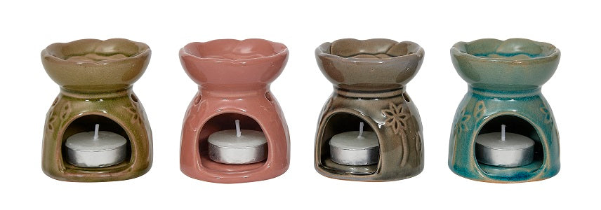 GREEN MINI CERAMIC OIL BURNER