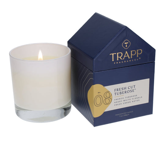 No. 08 Fresh Cut Tuberose 7 oz. Candle in House Box