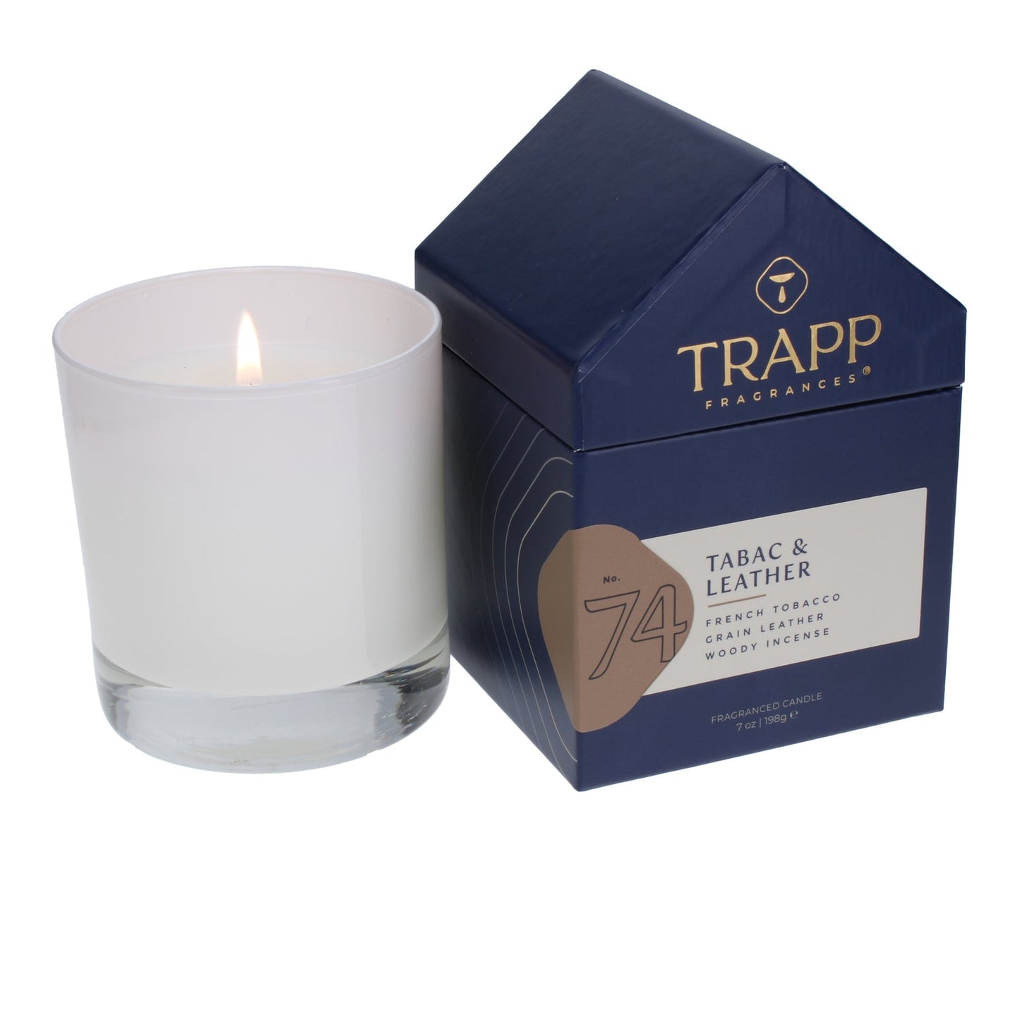 No. 74 Tabac & Leather 7 oz. Candle in House Box