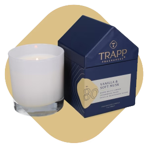 No. 80 Vanilla & Soft Musk 7 oz. Candle in House Box