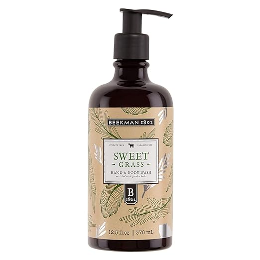 Hand & Body Wash - Sweet Grass - Multipurpose Goat Milk Wash for Soft Skin & Washing