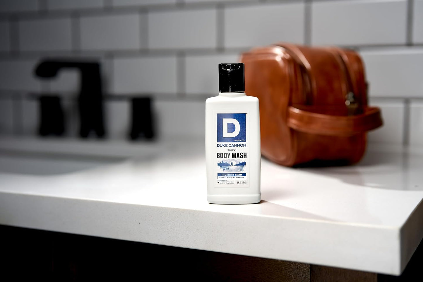 Body Wash - Trial Size Midnight Swim 3 oz - Gel de Baño