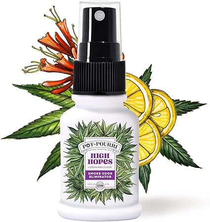 Spray Pot-Pourri Smoke Odor, High Hopes, 1.4 fl oz - Limón y clavo