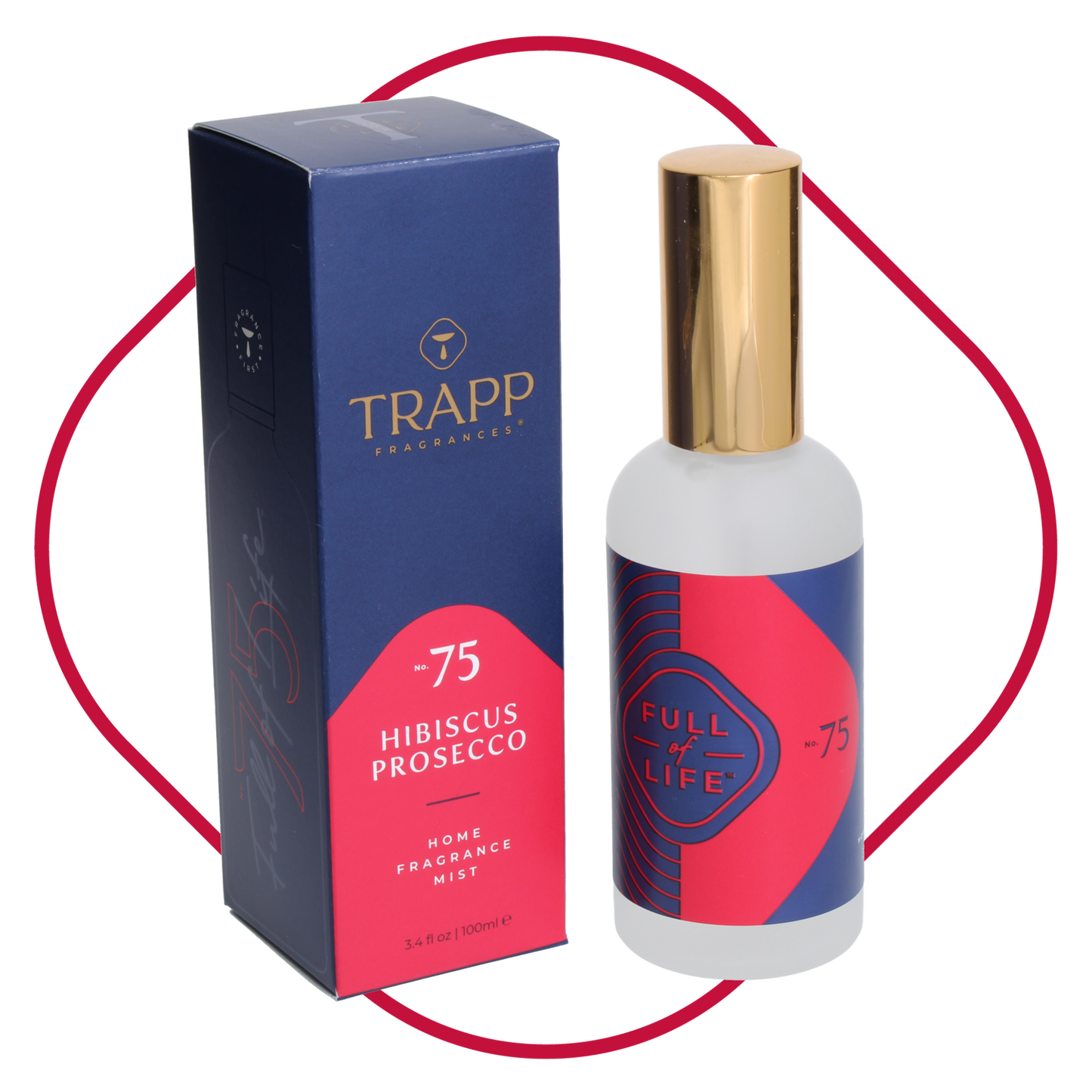 No. 75 Hibiscus Prosecco 3.4 oz. Fragrance Mist