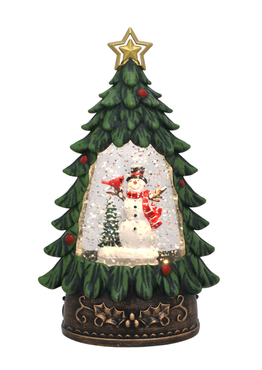 Christmas Holiday Harmony Glitter Lantern - Adorno Navideño