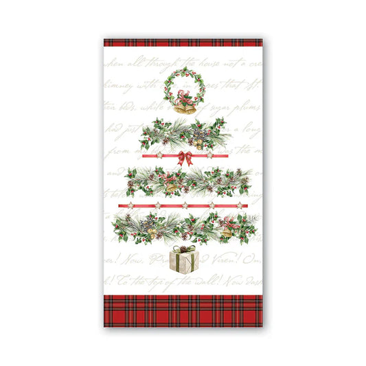 Holiday Garland Hostess Napkins