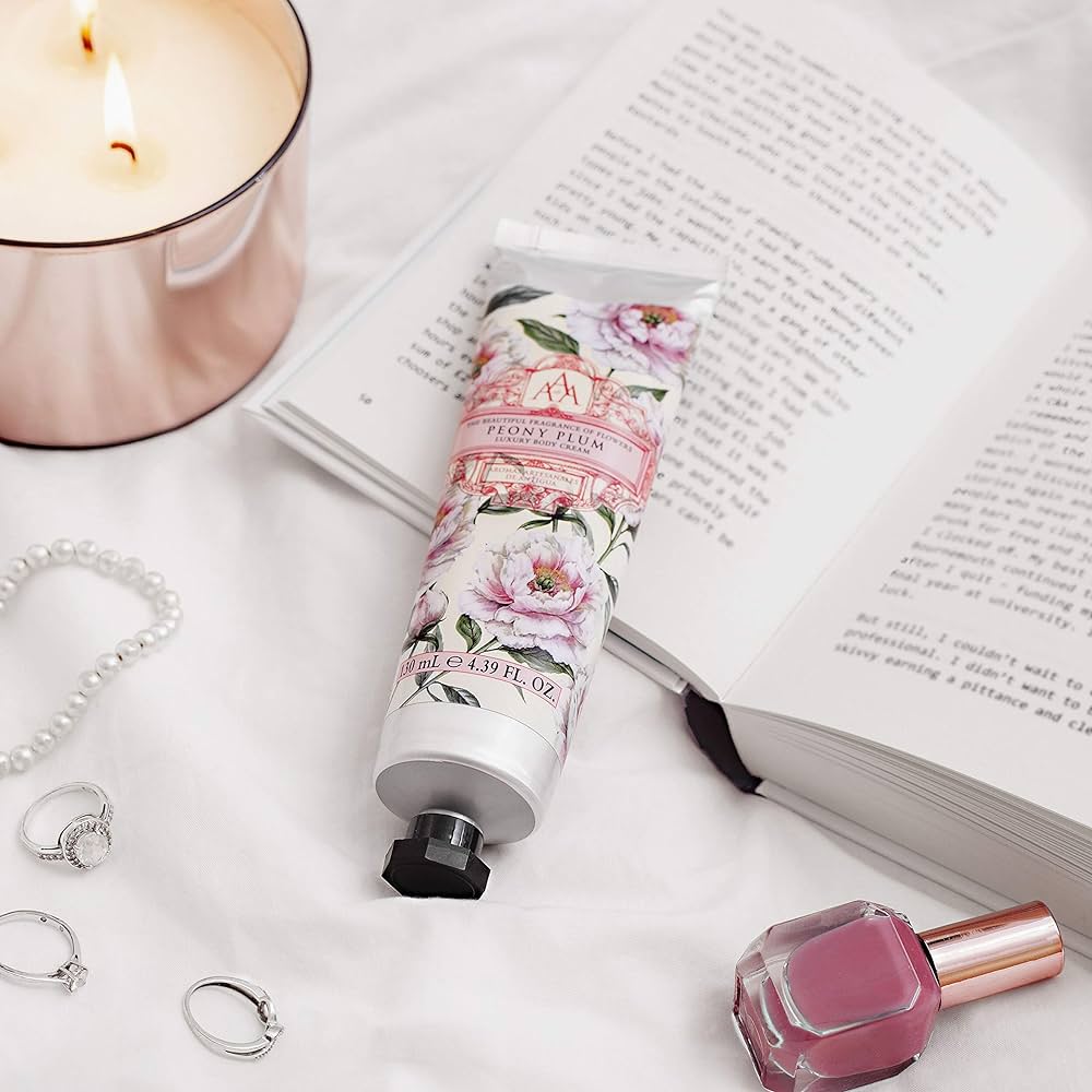 Set de Baño Peony Plum