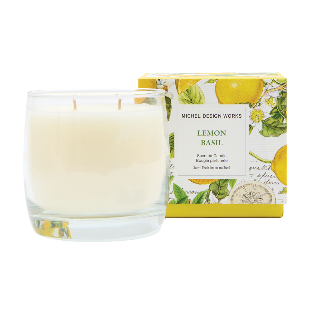 MDW Lemon Basil Vigne Candle - Vela