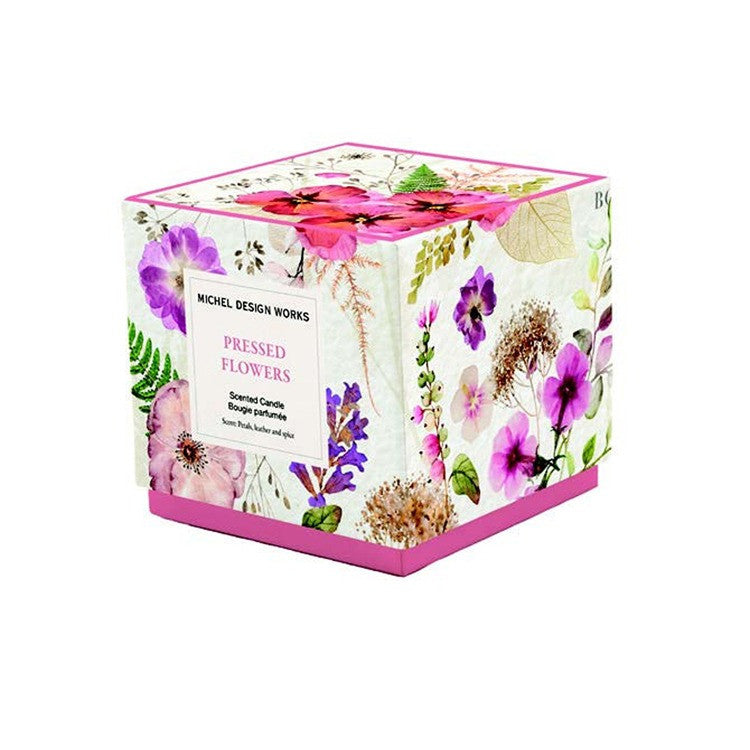 MDW Pressed Flowers Vigne Candle - Vela