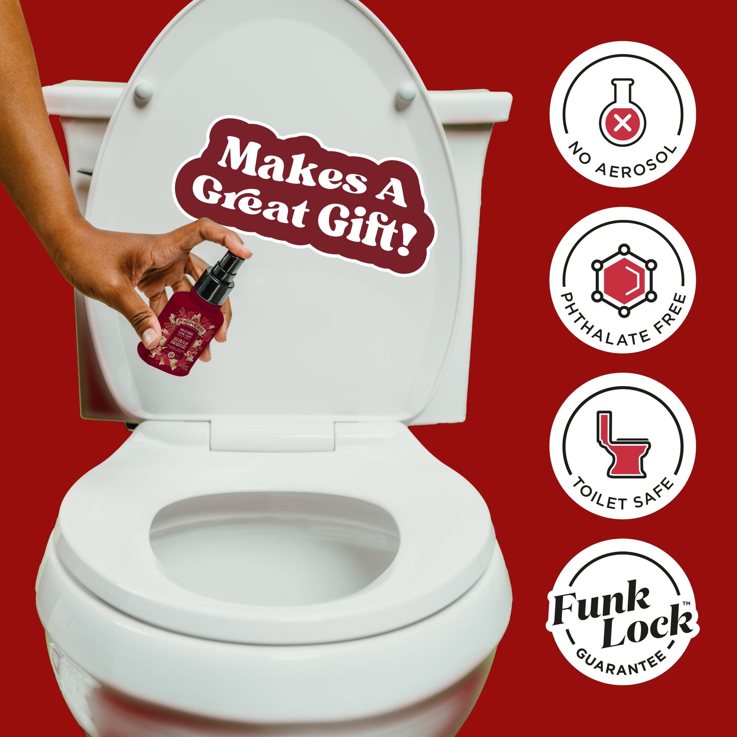 Poo~Pourri Berry Boogie Cranberry + Cinnamon + Balsam Fir 2 oz.